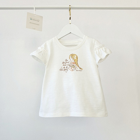 Футболка, молочный