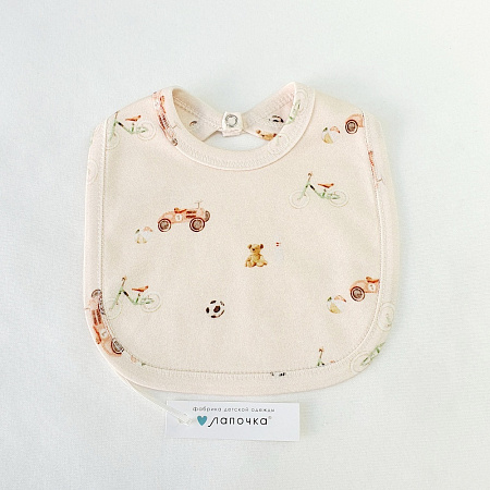 Фартук, бежевый/игрушки