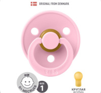 Пустышка латексная BIBS Colour - Baby Pink