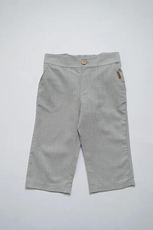 Брюки с пуговицей "Babyedel", Серый