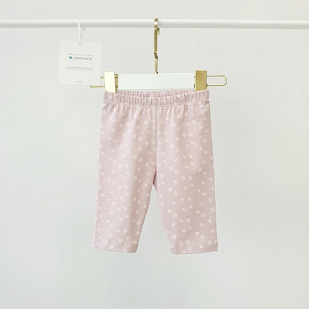 Легинсы, лиловый/ромашки