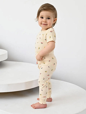 Боди "Good girl", цветы