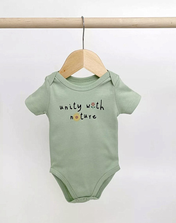 Боди "Nature", зеленый
