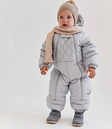 ЛЕОН комбинезон WINTER, светло-серый