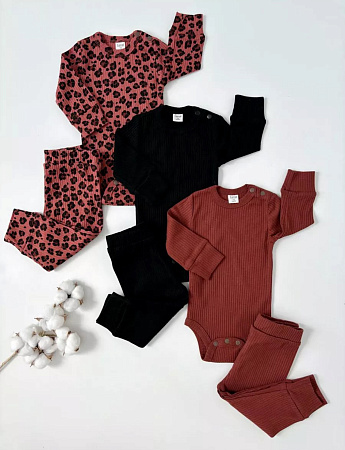 Штанишки лапша, терракот