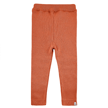 Брючки вязаные Simple, кирпичный