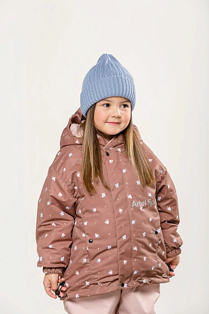 Куртка Каи 80 гр., brown little flowers