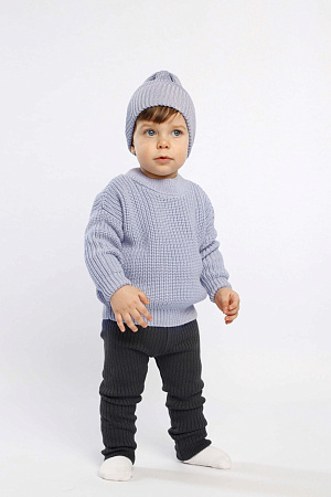 Джемпер вязаный oversize classic, лаванда