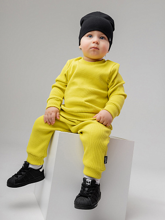 Костюм, лимонный