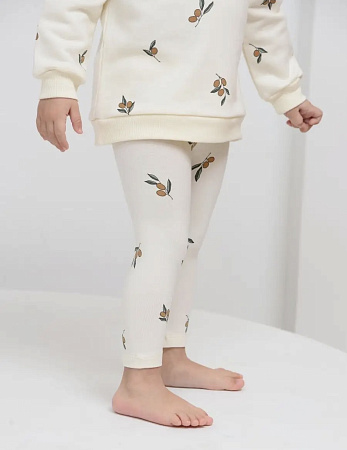 Лосины, бежевый, оливка