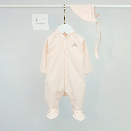 Комбинезон, пудровый