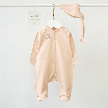 Чепчик, персиковый