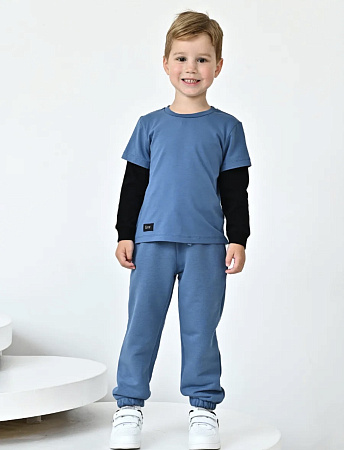 Лонгслив с двойным рукавом, хаки